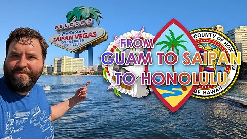 Time Traveling! Saipan, Guam, & Honolulu in a Day - Adam Koralik