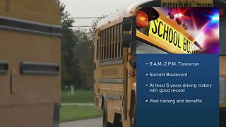 Palm Beach Co. schools holding bus driver job fair Thursday