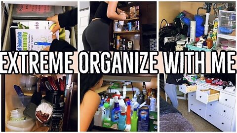 *EXTREME* ORGANIZE WITH ME 2021 | ORGANIZING EVERYTHING | ORGANIZE & SPEED CLEAN WITH ME | ez tingz