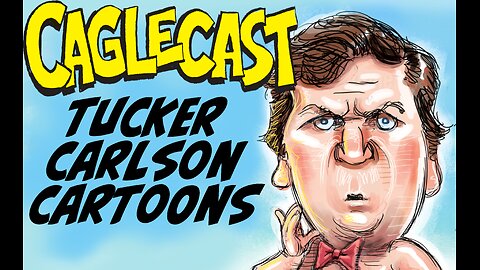 Tucker Carlson! Political Cartoonists Attack and Defend Tucker!