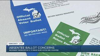 Absentee ballot concerns in Michigan