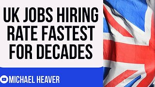 British BOOM - Companies Hiring Staff At FASTEST RATE Since 1990s!