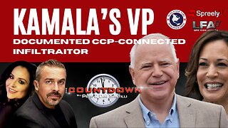 Kamala’s VP Pick: A Documented CCP-Connected Military Infiltrator[The Pete Santilli Show #4182-8AM]