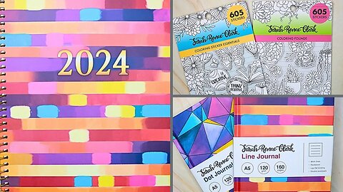 Check Out My New Sarah Renae Clark 2024 Coloring Planner & More