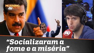 “Ditadores venezuelanos socializaram a fome e a miséria”, diz Caio Coppolla