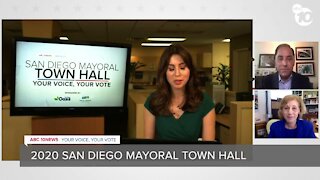 San Diego Mayoral candidates Barbara Bry, Todd Gloria debate issues ahead of November election