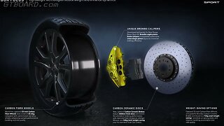 23' Carbon Fibre wheels for Range Rover Sport SV and 440 mm Carbon Ceramic Brakes!