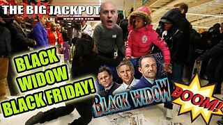 HANDPAYS on 🕷️ BLACK WIDOW 🕷️ for Black Friday! | Raja Slots