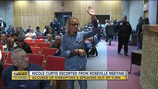 HGTV star Nicole Curtis escorted from Roseville meeting