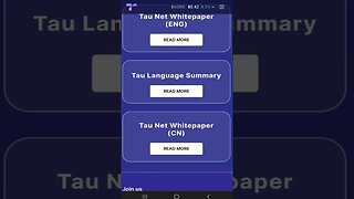 39 Tau Technical Papers💎#shorts #taunet #agoras #technicalpaper #whitepaper #summary #taulanguage