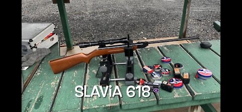 Slavia model 618 springer break action 177 pellet rifle. CZ brand air rifle?