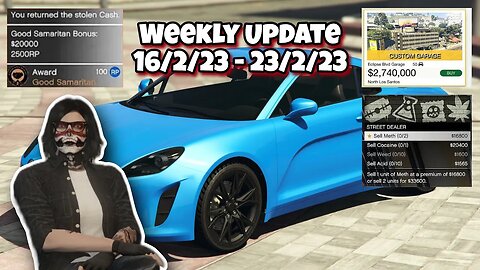 GTA Online: Weekly Update (16/2/23 - 23/2/23)