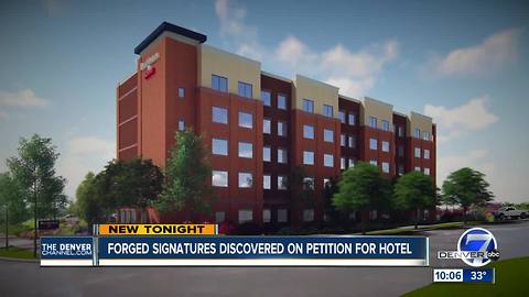 Fake signatures show up on petition for new tech center hotel