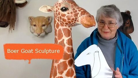 How To Sculpt An Animal Portrait - Boer Goat, Part 1