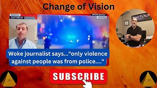 Woke journalist on violent protest in Atlanta....Blames cops for being "violent against people"