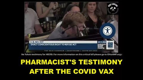 Pharmacist's Testimony After Getting The Jab - The Largest Deportation Operation In American History