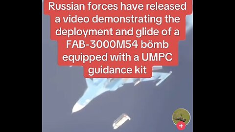 Russian Glide Bomb 💣 Footage