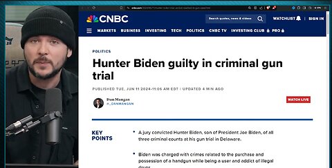 BREAKING: Hunter Biden GUILTY On ALL Counts, Faces 25 YEARS In Prison, Joe WILL Pardon Him | Timcast