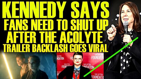 KATHLEEN KENNEDY LOSES IT AFTER THE ACOLYTE TRAILER DISASTER! DISNEY STAR WARS IS DEAD