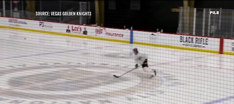 Vegas Golden Knights are back on the ice