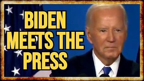 First Thoughts on CRITICAL Biden Press Conference