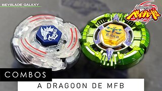 LIGHTNING L-DRAGO 85RF vs LIBRA B:D - Metal Fight Beyblade メタルファイトベイブレード