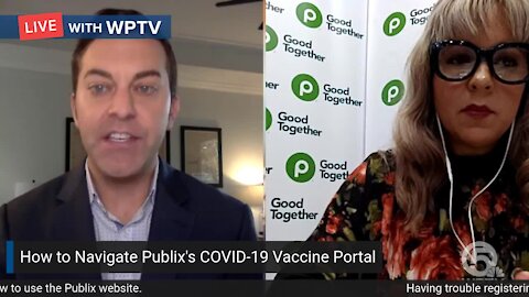 Helping you through Publix's COVID-19 vaccine registration process