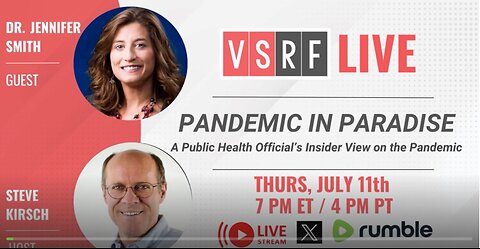 VSRF Live #134: Pandemic in Paradise! An Insider’s View on the Pandemic