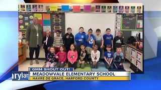 Good morning from Mrs. Johnson's first grade class at Meadowvale Elementary School!