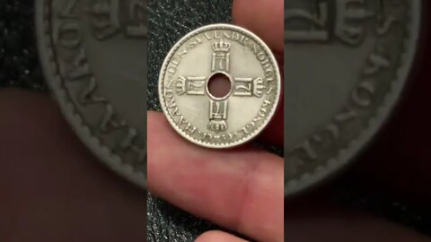 Rare European Holed Coin From Norway