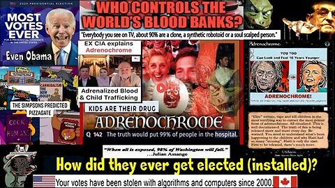 Ex CIA Explains Adrenochrome Adrenalized Blood and Child Trafficking!