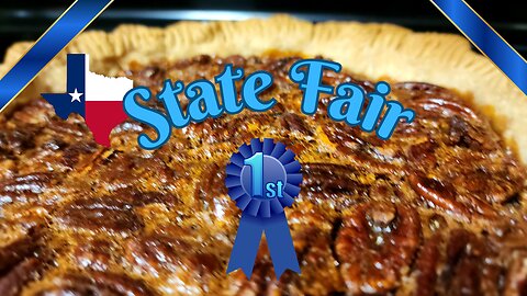 State Fair Blue Ribbon Texas Pecan Pie