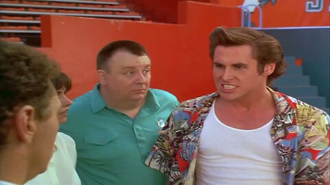 Christian Bale is a Dolphin trainer in "Ace Ventura: Pet Detective"