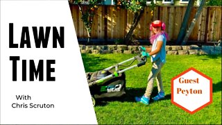 Lawn Time: Review of Big League Lawn stripping kit for EGO mower
