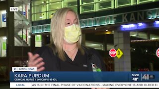ICU nurse shares pandemic experience