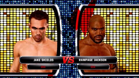 UFC Undisputed 3 Gameplay Rampage Jackson vs Jake Shields (Pride)