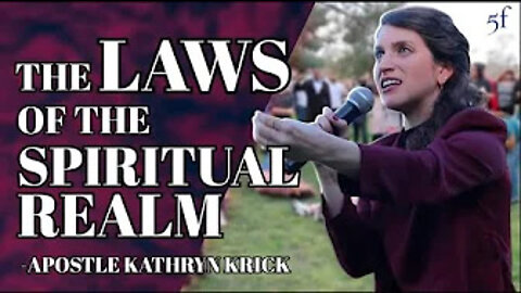 'The Laws of the Spiritual Realm' - Revival in the Park 1/16