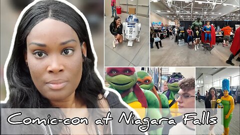 Comic-con at Niagara Fall #canadianvlog #roadtrip