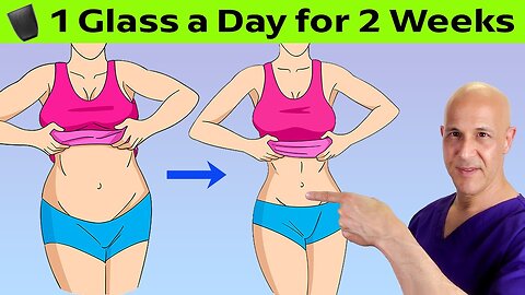 1 Glass a Day for 2 Weeks...Melt Belly Fat and Get a Flat Stomach!
