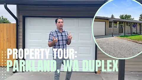 Investment Property Tours | Parkland, Wa Duplex