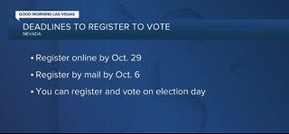 Voting registration deadlines
