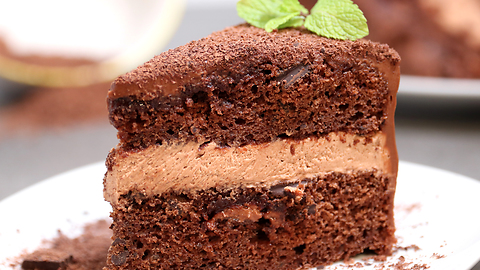 Triple chocolate dream cake recipe