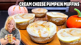 CREAM CHEESE & PUMPKIN SWIRL MUFFINS A Delicious Fall Dessert