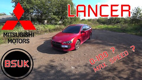 MITSUBISHI LANCER 2.0 150NP 2008 0-100 MAX SPEED