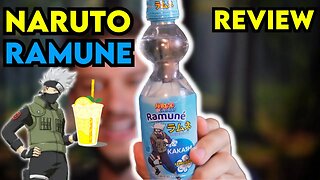 NARUTO RAMUNE Marble Soda Kakashi Lemonade Review