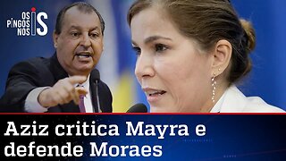 Omar Aziz faz novos ataques contra a Dra Mayra Pinheiro