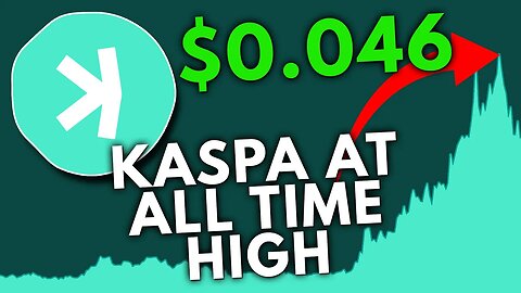 KASPA ALL TIME HIGH AGAIN LIVE