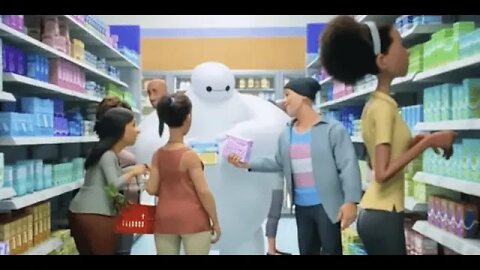 Disney "Baymax!" Tampon Scene