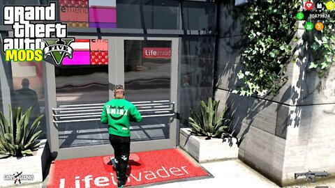 How to install Life Invader Heist [.NET] GTA 5 MODS (2022)