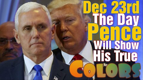 Dec 23rd Next Important Election Date. The Day We Learn What Side Mike Pence is On